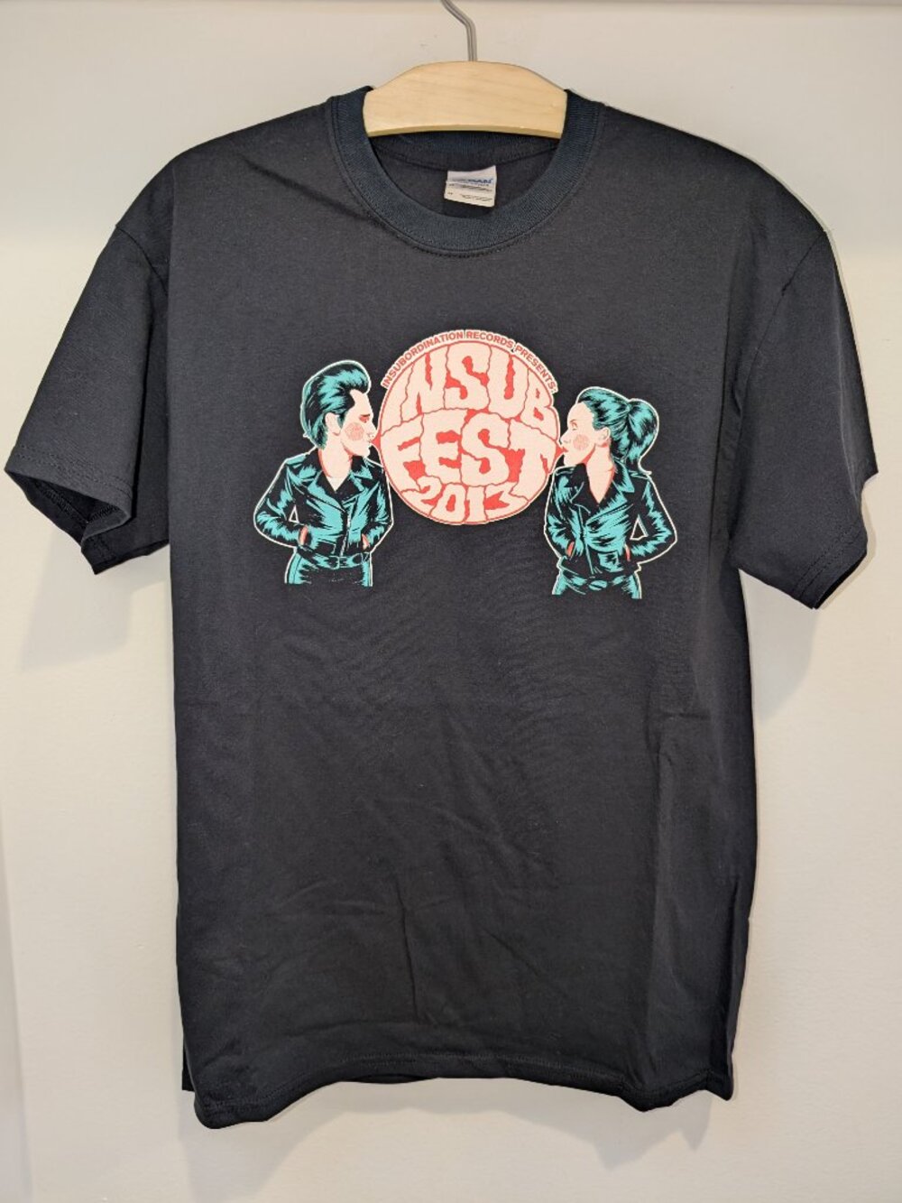 Rare Insubordination Festival 2013 Punk Concert - Black T-Shirt M